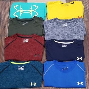 Bundle of 8 Sz LG UA t-shirts!